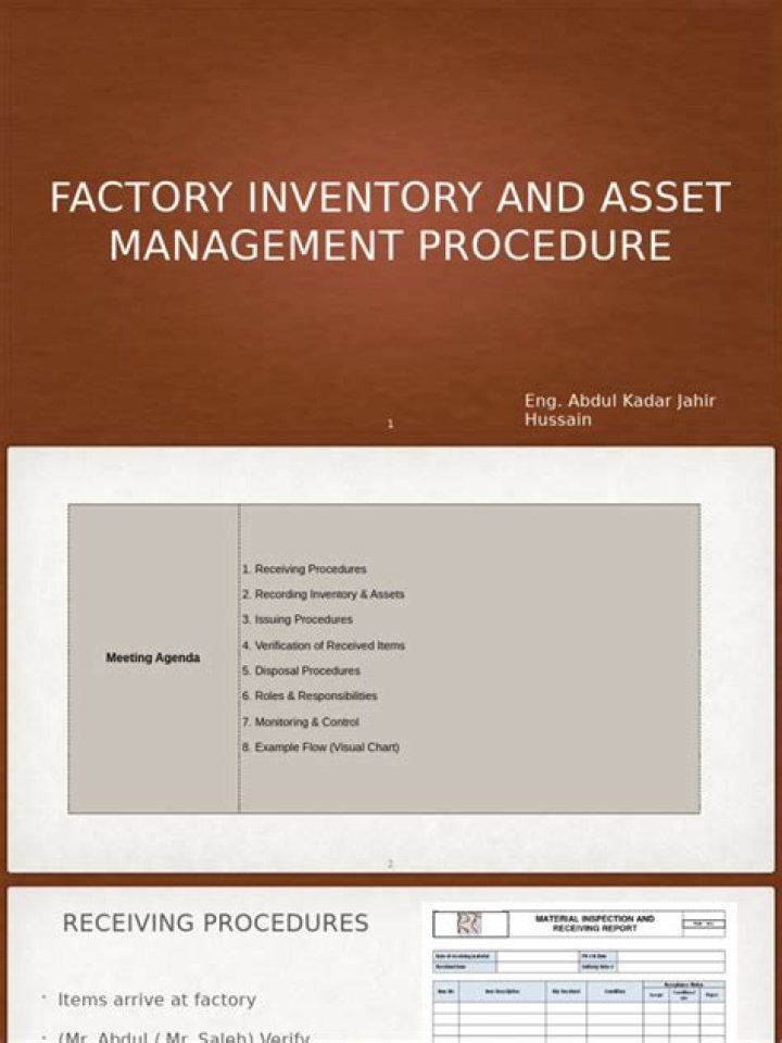 Inventory Management Procedures PDF: Step-by-Step Guide