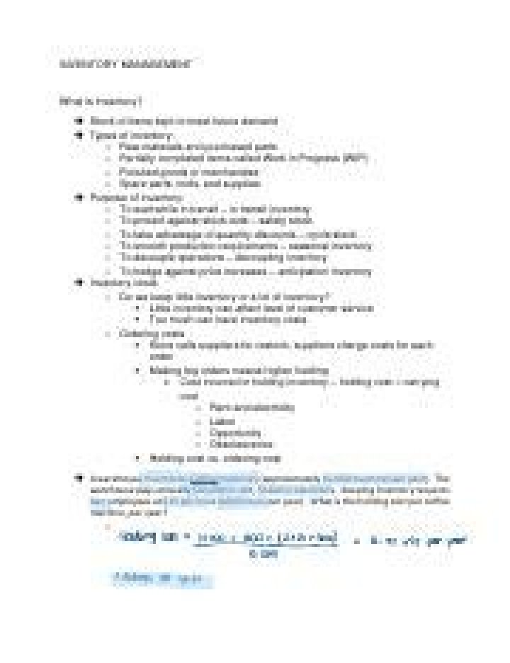 Inventory Management Questions PDF: Expert Answers for Better Control