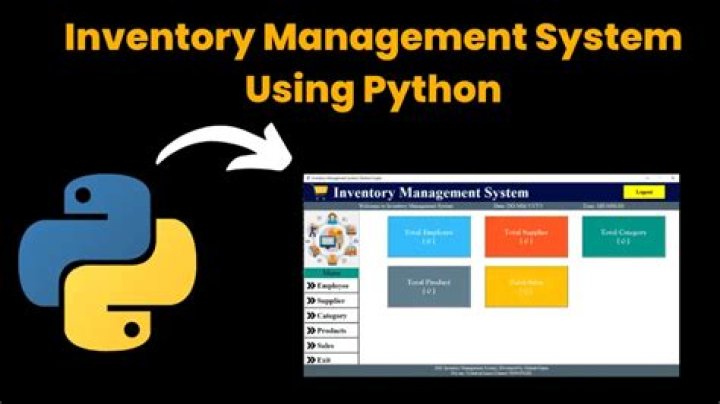 Inventory Management System Project in Python PDF: Build an Automated Solution