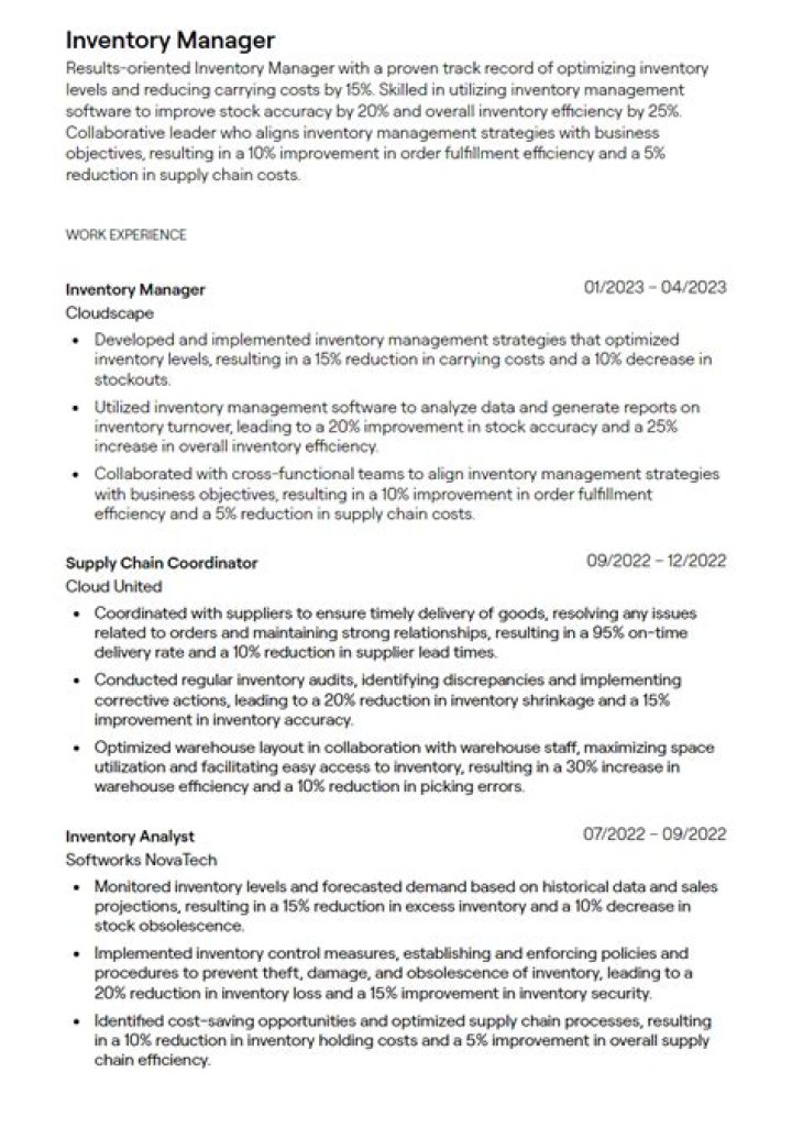 Inventory Manager Job Description PDF – Full Career Guide