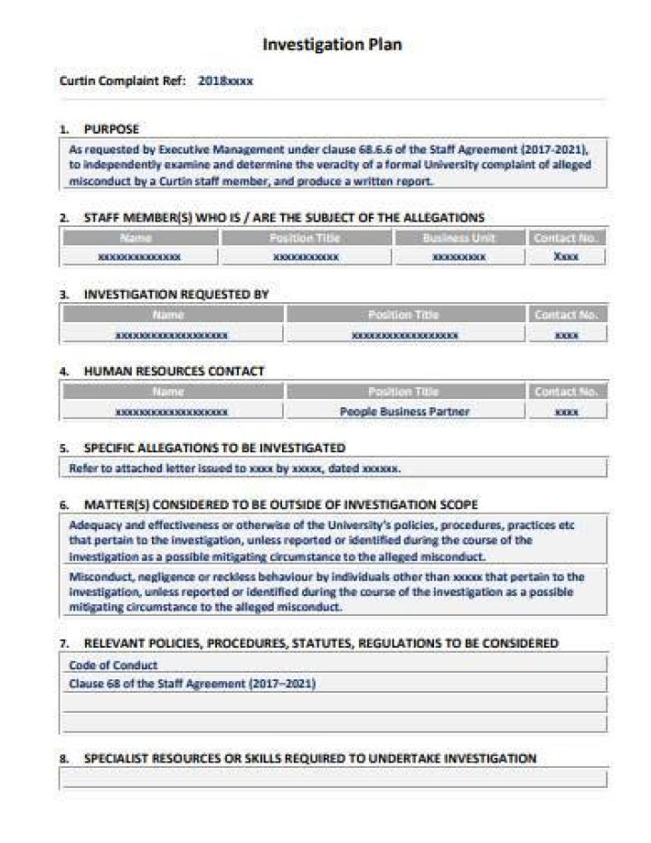 Comprehensive Investigation Plan PDF: Step-by-Step Guide