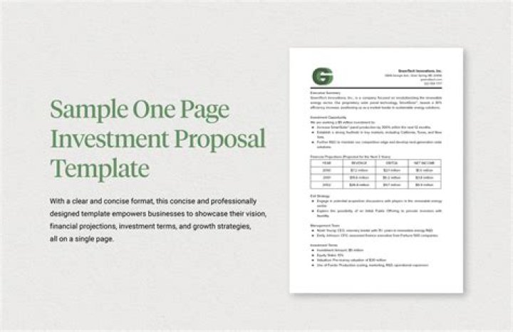 How to Create a Winning Investment Firm Business Plan – PDF Template
