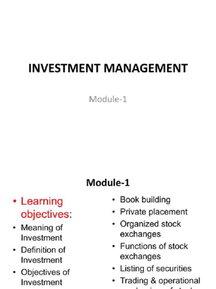 Expert Investment Management PDF Guide: Maximize Your Returns