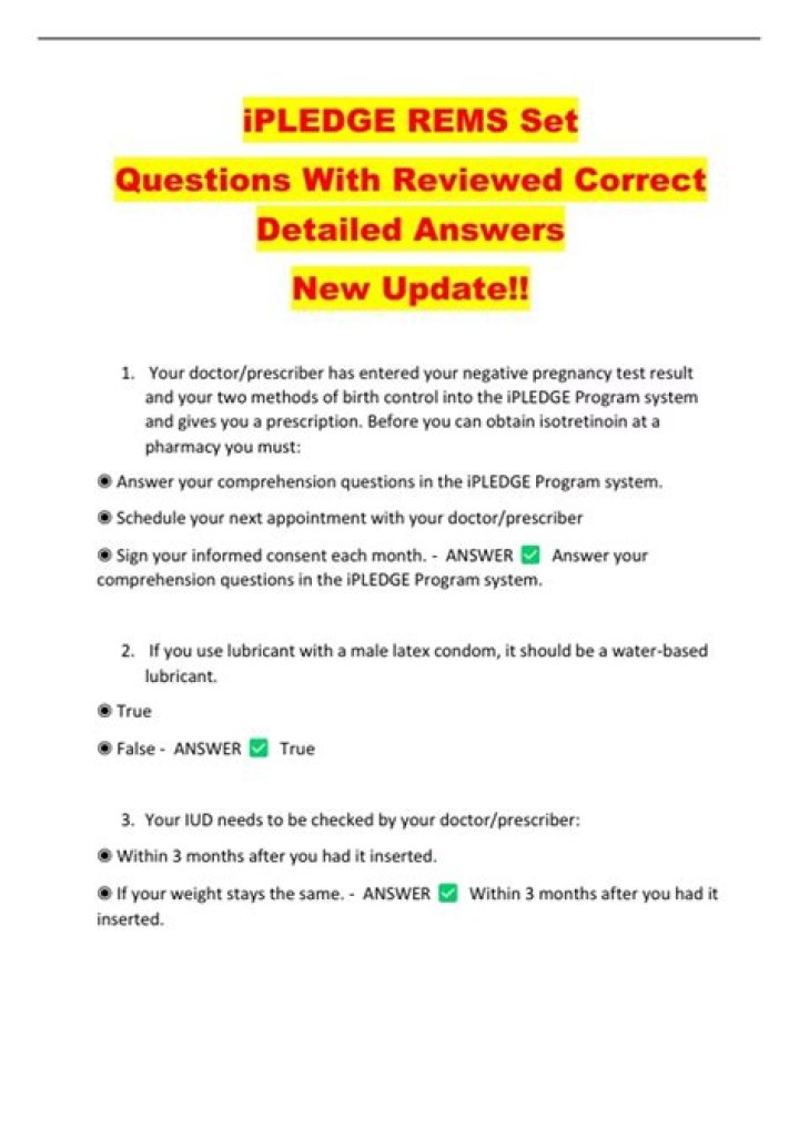 Ipledge Questions and Answers PDF: Expert Solutions for Common Queries
