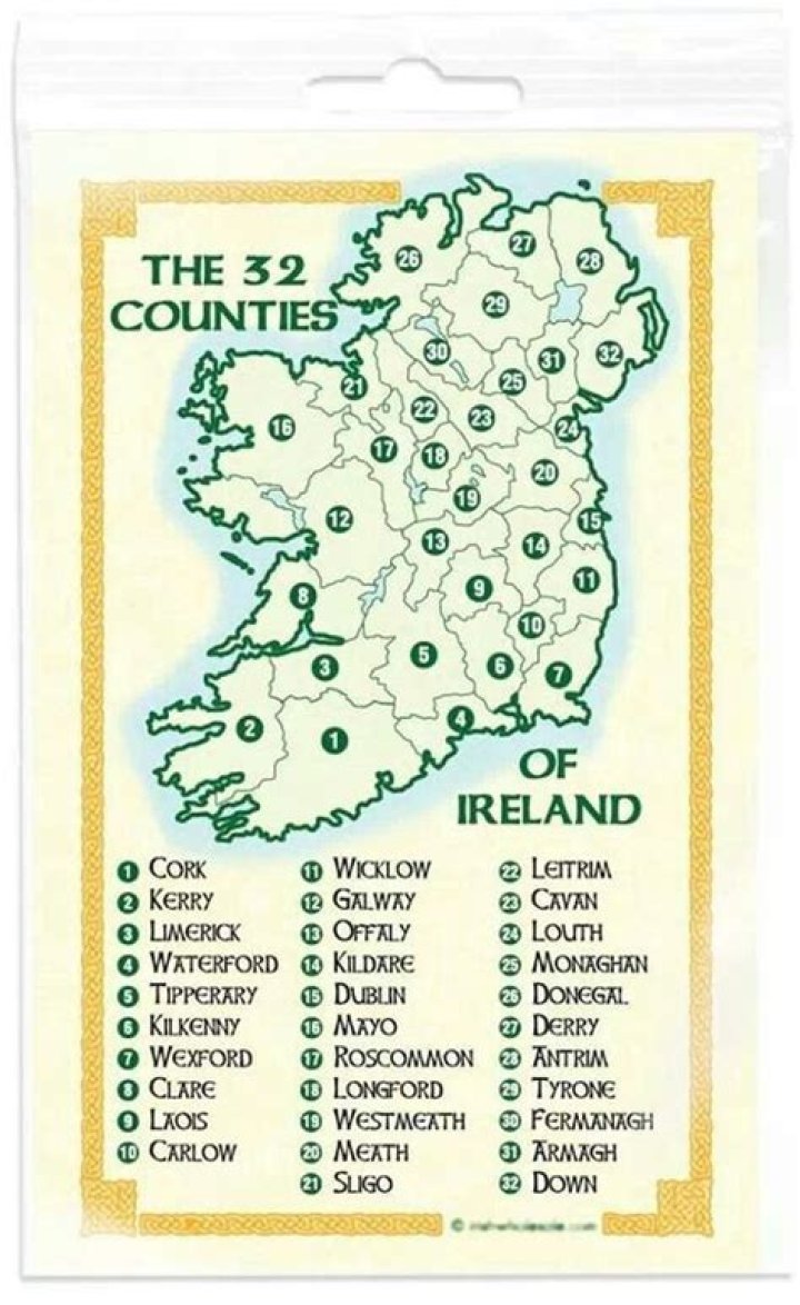 Irish Counties List Alphabetical PDF – Complete Alphabetical Order