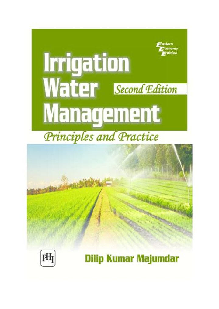 Essential Guide to Irrigation Water Management: A Practical Book in PDF Format