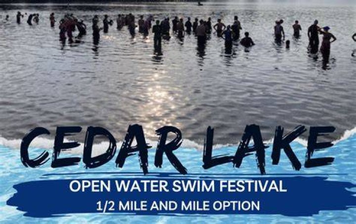 Is Cedar Lake safe to swim in?