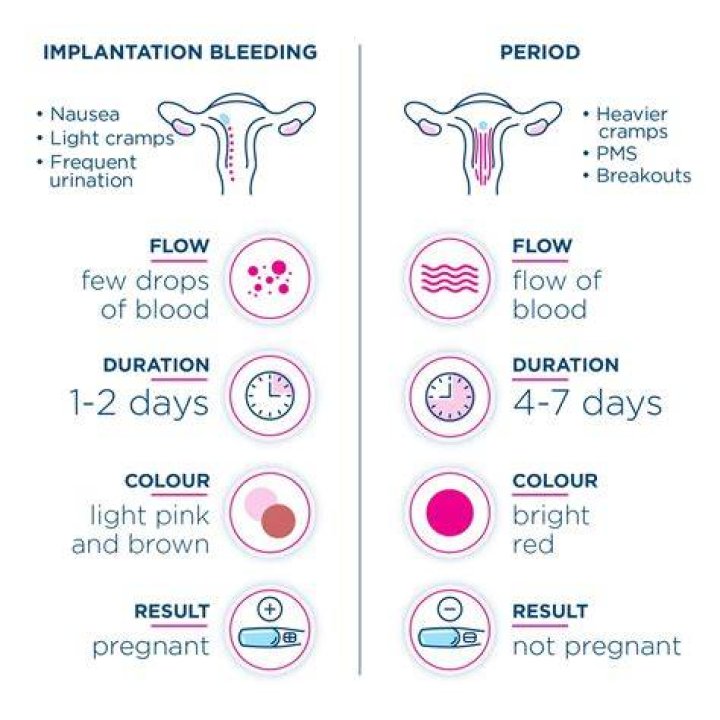 Is implantation bleeding accompanied by mucus?