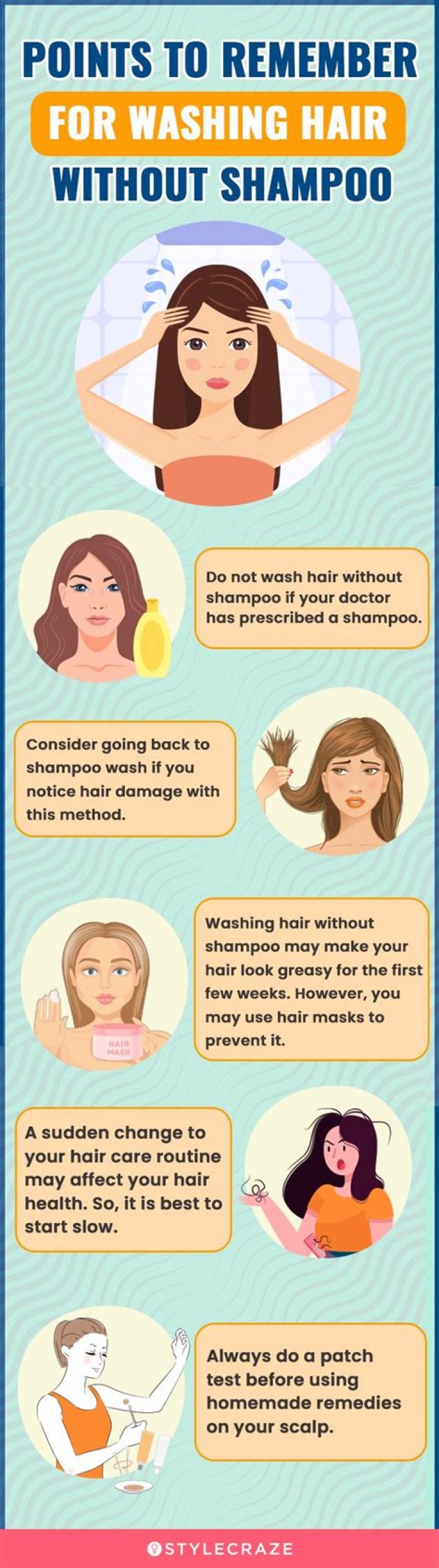 Is it better not to wash your hair?