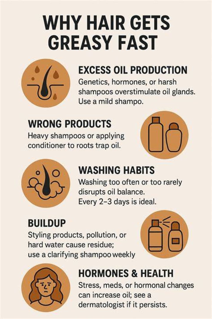 Is it good for your hair to be greasy?
