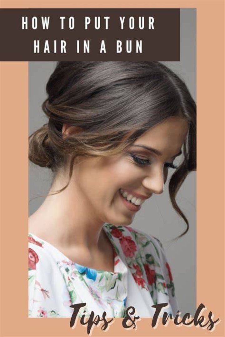 Is it good to put your hair in a bun?