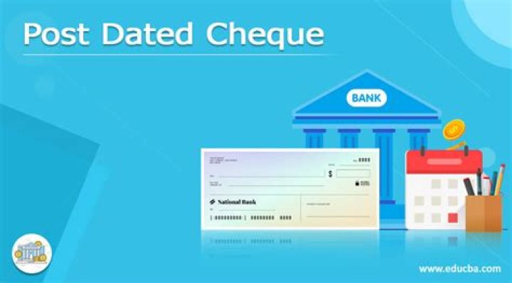 Is it legal to accept post dated checks?