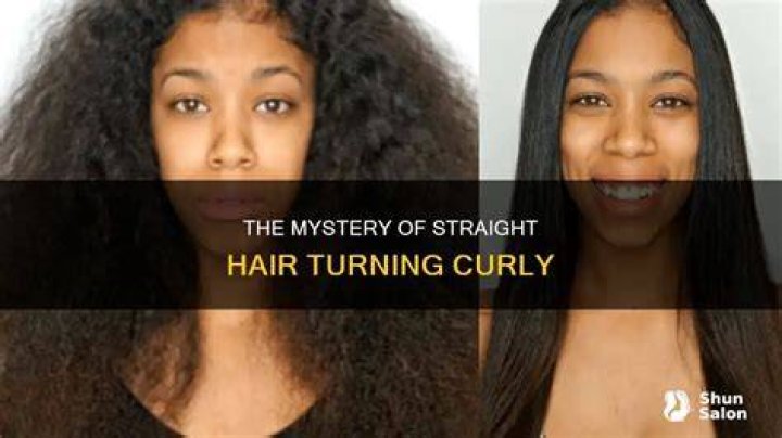 Is it possible for straight hair to become curly?