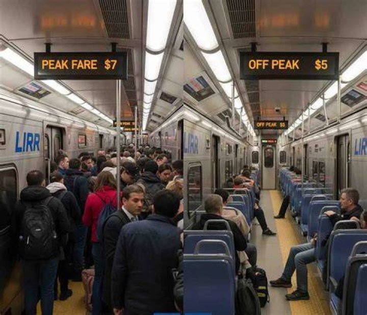 Is LIRR all off-peak right now?
