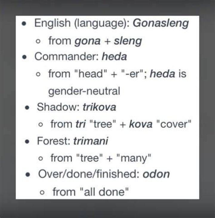 Is the grounder language Real in The 100?