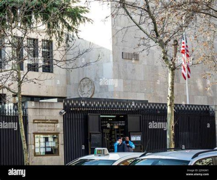 Is the US embassy open in Spain?