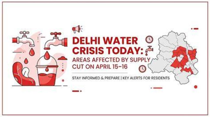 Is water supply affected in Delhi today?