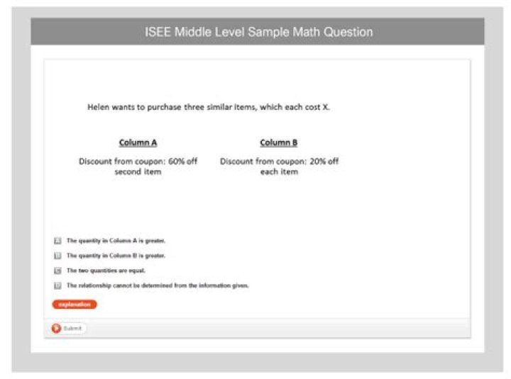 ISEE Middle Level Test PDF: Full Practice Exam & Answers