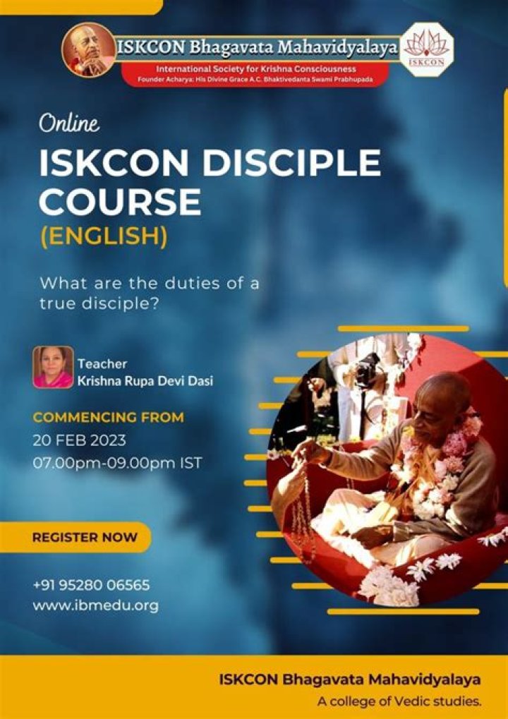 Iskcon Disciple Course: Key Questions & Answers PDF Download