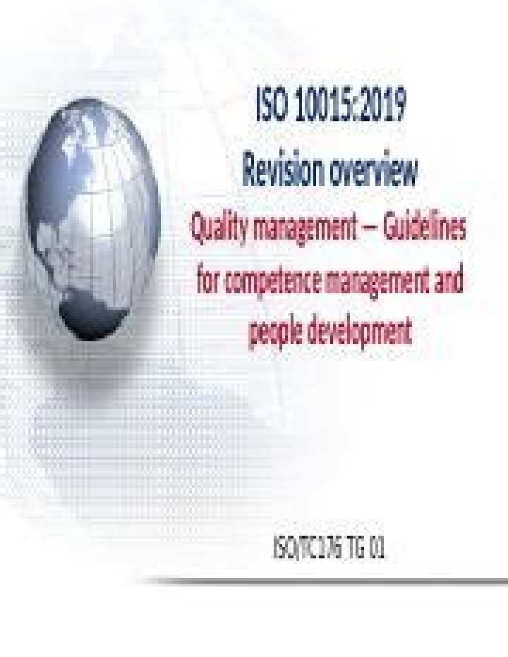 ISO 10015 Quality Management Training Guidelines PDF | Official Framework