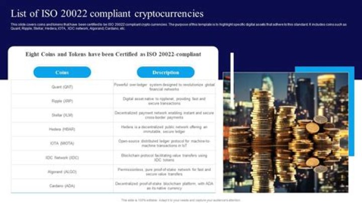 ISO 20022 Crypto Coins List PDF: Complete Crypto Assets Reference