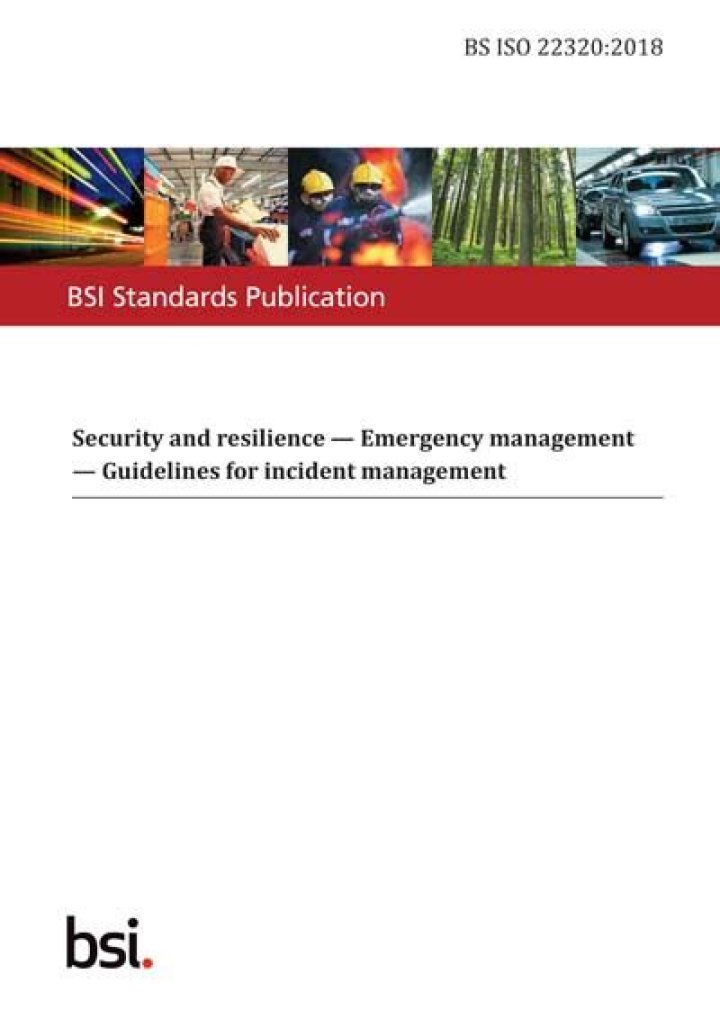 ISO 22320 Emergency Management PDF – Essential Guidelines for Crisis Preparedness