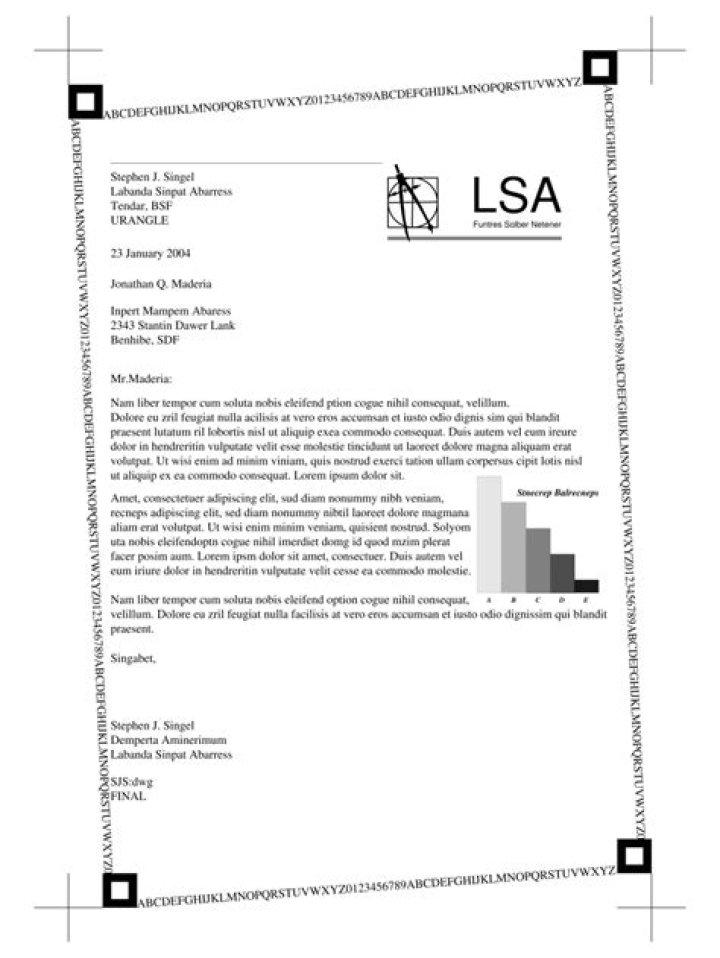 ISO/IEC 19752 Test Page PDF for Accurate Performance Evaluation