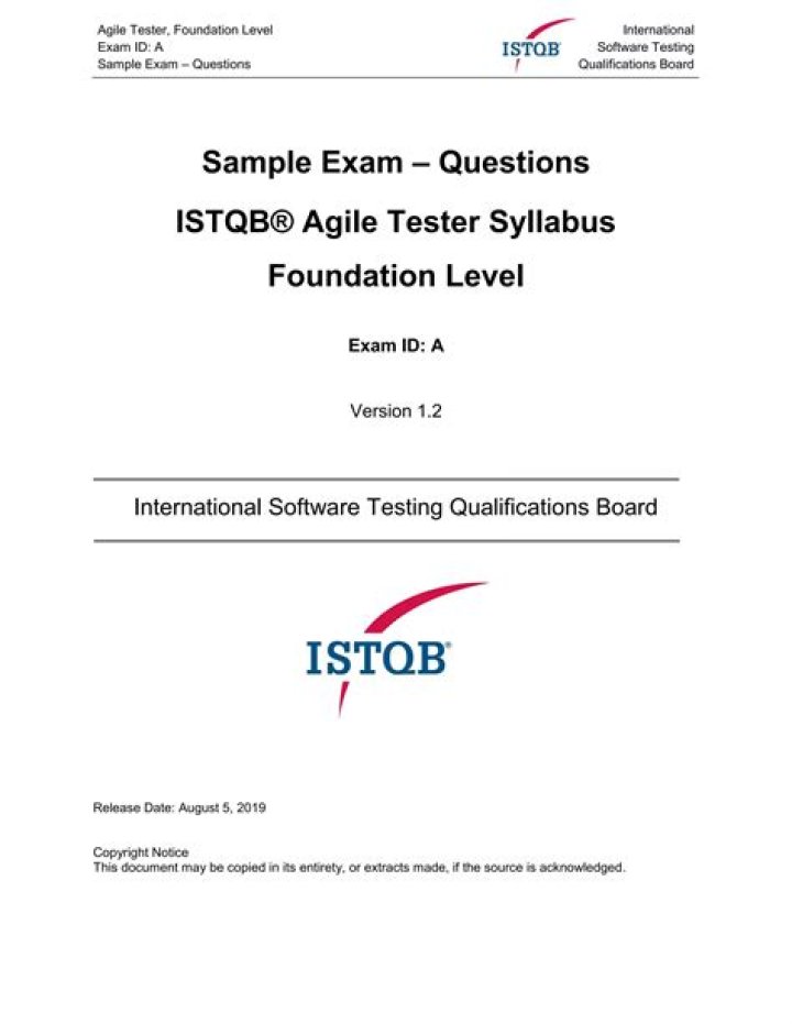 ISTQB Agile Tester Syllabus PDF – Complete Study Guide