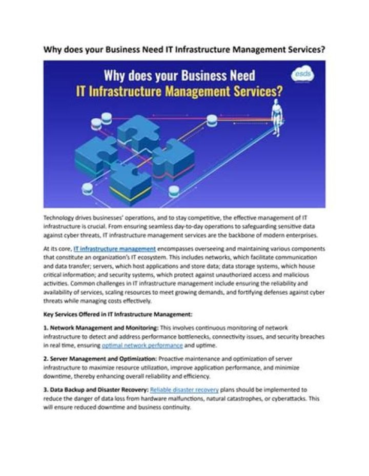 Comprehensive IT Infrastructure Management Services in PDF Format