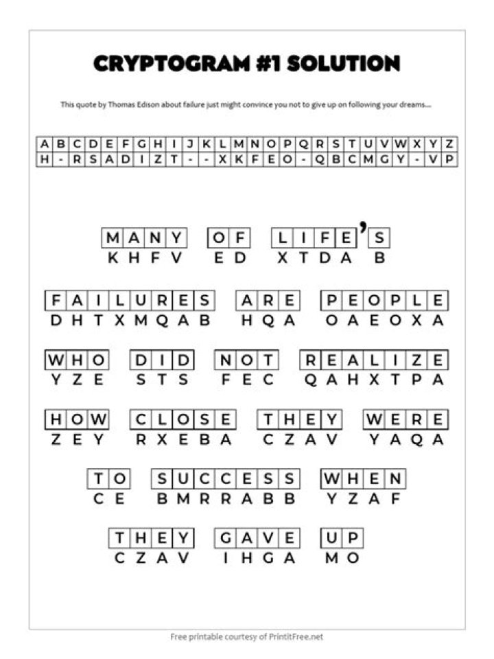 Master Cryptogram Answers Fast – Download Free PDF Answer Key