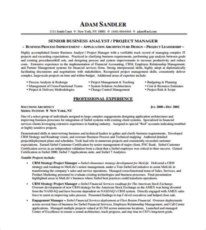 IT Project Manager Resume PDF: Standout Hiring Document for Tech Leaders
