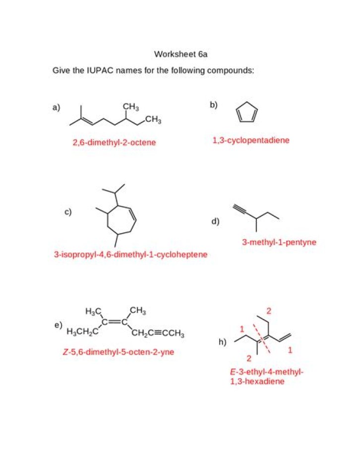 Master IUPAC Nomenclature of Organic Compounds: Questions & Answers PDF
