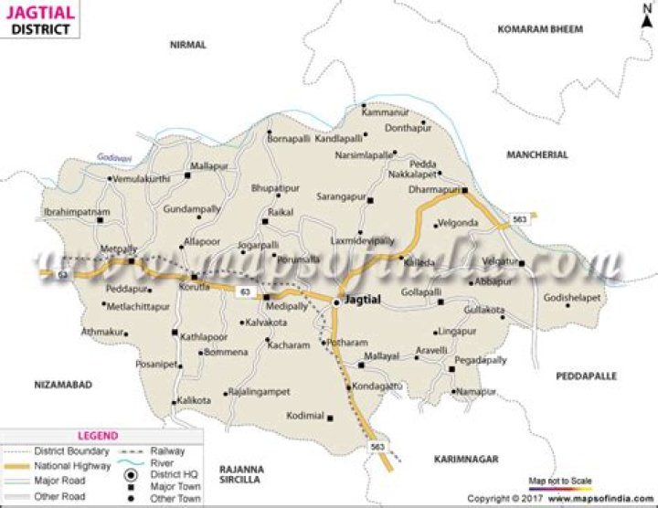 Jagtial District Mandals and Villages List PDF – Complete Reference
