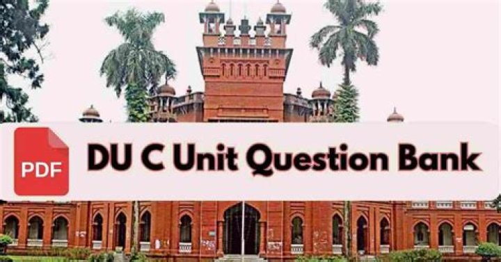 Jahangirnagar University D Unit Question Bank PDF – Download Full PDF Study Material