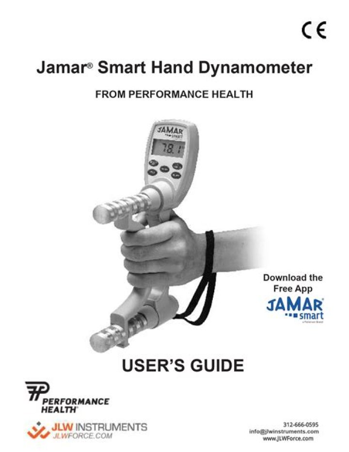 Jamar Hand Function Test Manual PDF – Complete Guide
