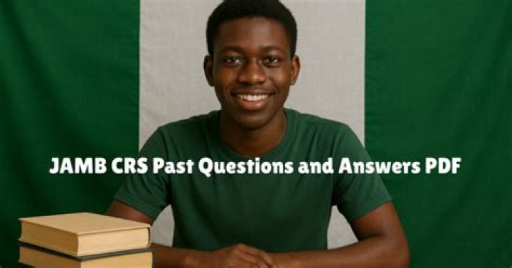 JAMB CRS Questions and Answers PDF: Complete Study Guide