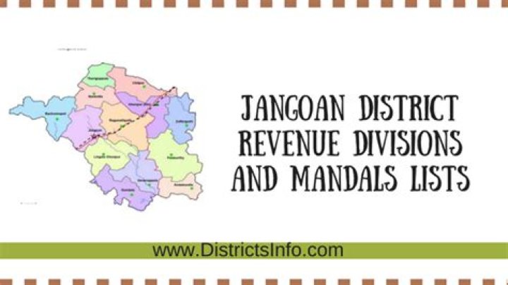 Jangaon District Mandals and Villages List PDF – Complete Guide