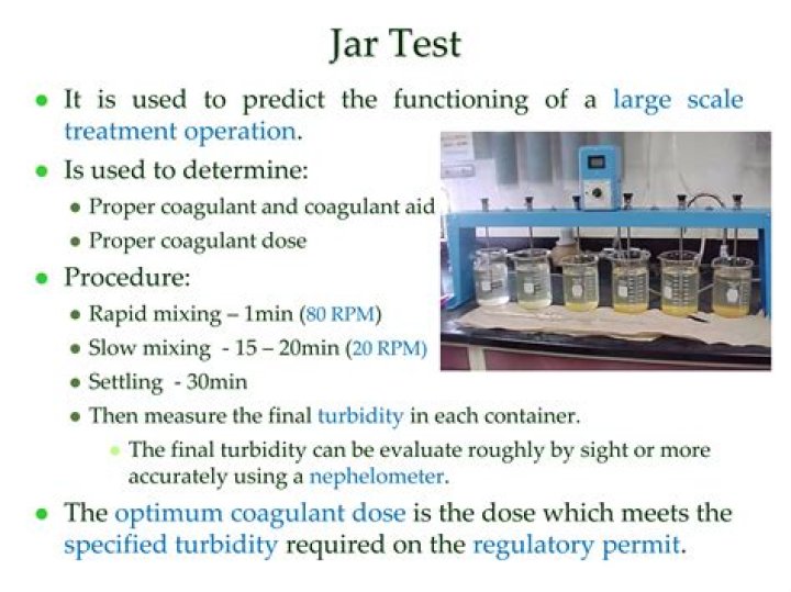Optimum Coagulant Dosage by Jar Test – Complete Guide & PDF