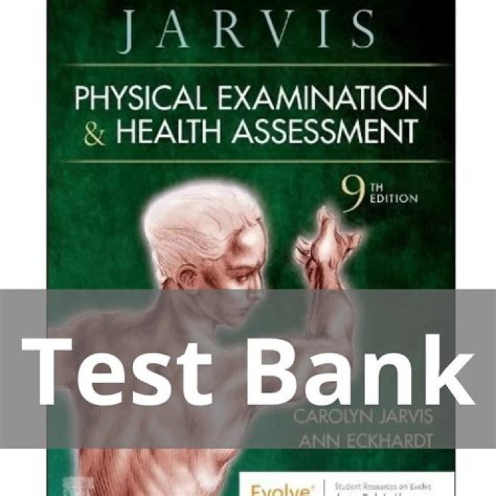 Comprehensive Jarvis Physical Exam & Health Assessment Test Bank PDF