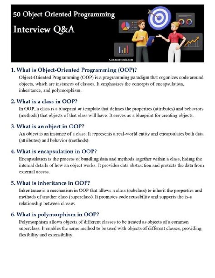 Java OOP Interview Questions and Answers PDF: Master Coding Interviews