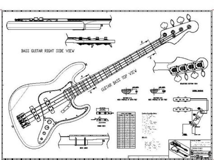 Jazz Bass Plans PDF: Easy DIY Bass Guitar Tutorials & Diagrams