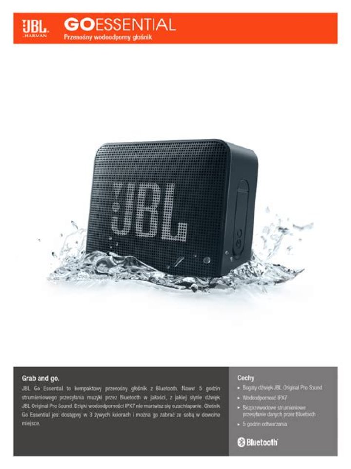 JBL Clip 5 Spec Sheet PDF: Complete Technical Specifications