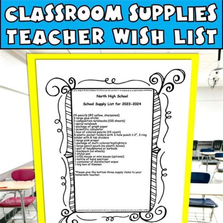 JCPHS High School Supply List PDF – Free Printable for Students