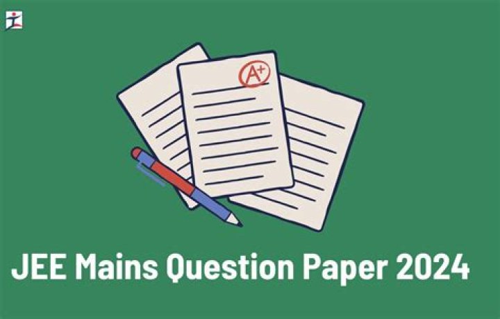 2024 JEE Mains Question Paper PDF Download – Full Exam Simulator