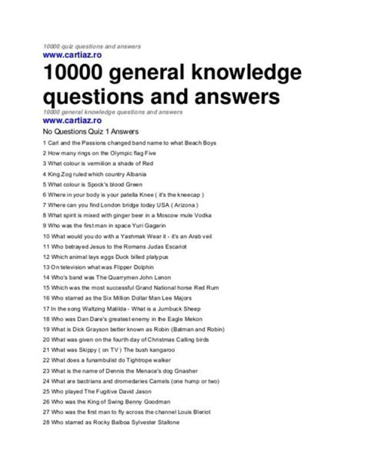 Jeopardy Questions for Seniors with Answers PDF – Safe Brain Training