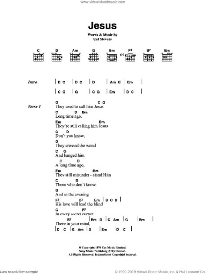Jesus is the Answer: Chords PDF for Spiritual Healing