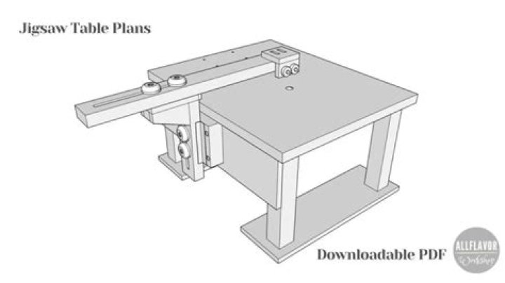Download Free Jigsaw Table Plans PDF – Easy DIY Furniture Project