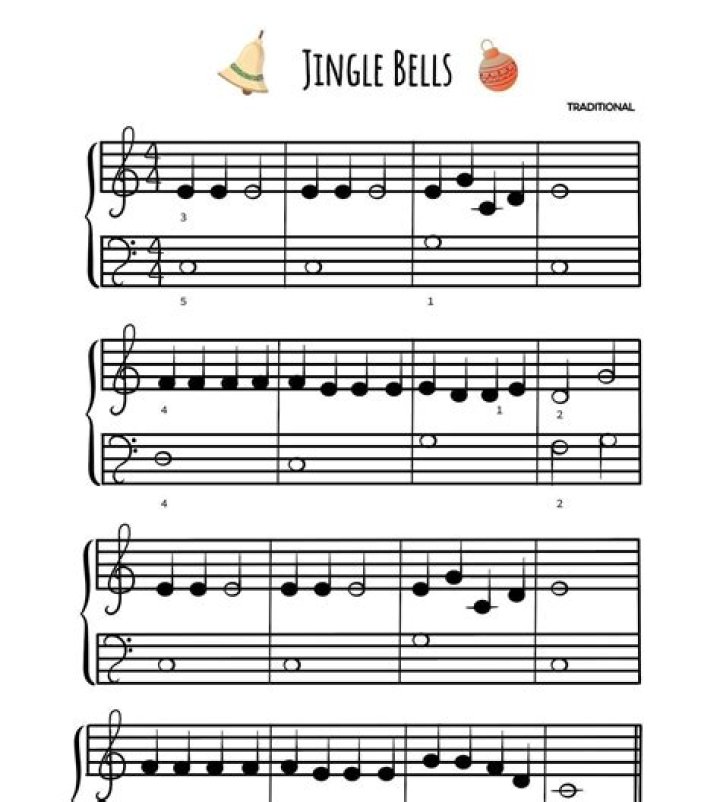 Jingle Bells Choir Sheet Music PDF – Free Download