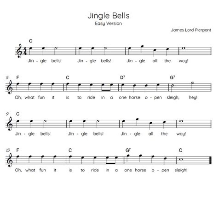 Sad Jingle Bells Christmas Sheet Music PDF Download