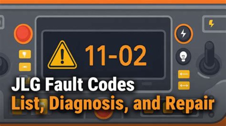 JLG Fault Codes List PDF – Download Reliable Repair Codes Now